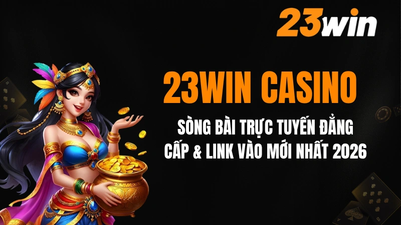 23win Casino - Sòng Bài Trực Tuyến Đẳng Cấp & Link Vào Mới Nhất 2026