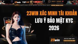 23WIN Xác Minh Tài Khoản – Lưu Ý Bảo Mật KYC 2026